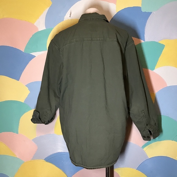 Faded Glory insulated green jacket size L 100% cotton - Picture 4 of 6